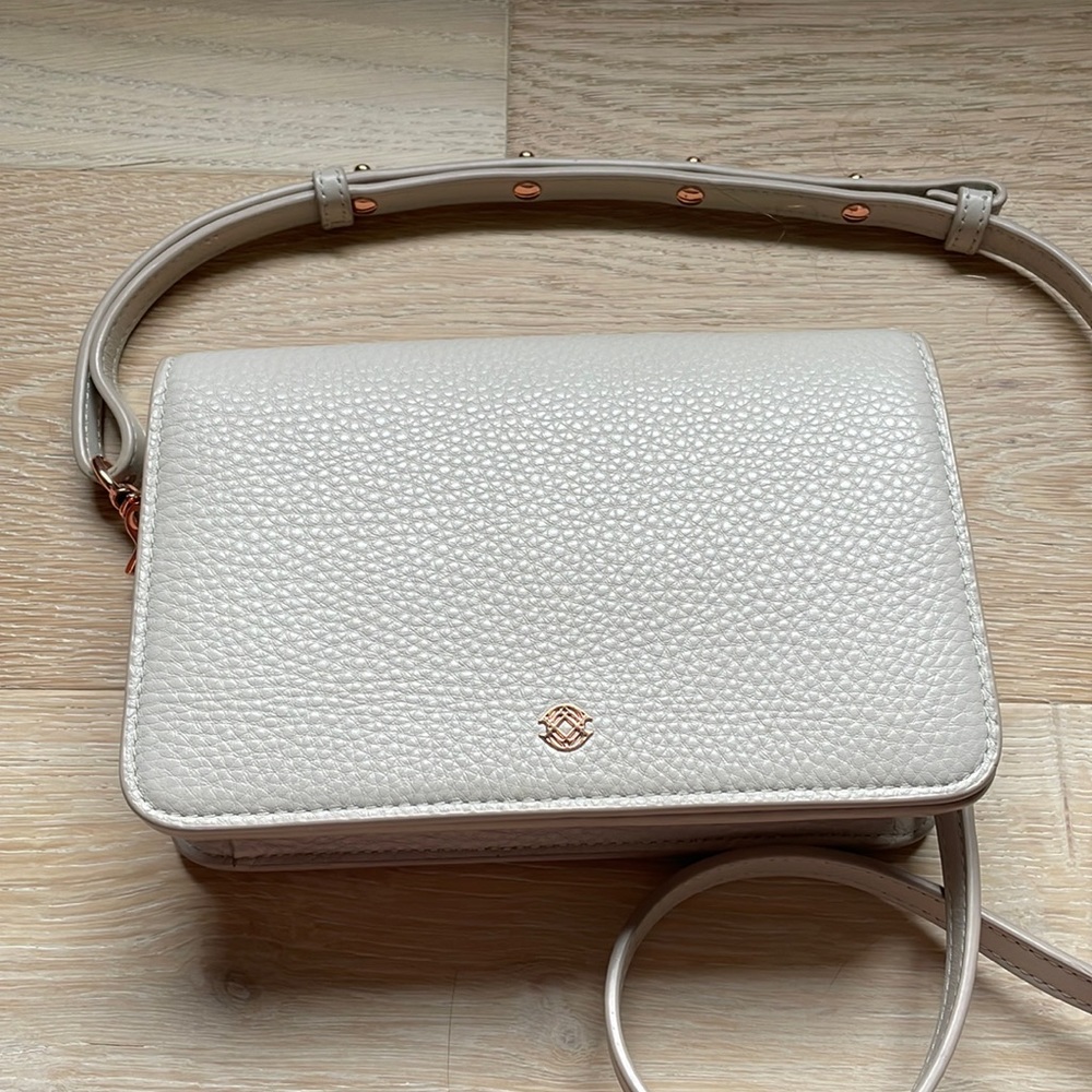 Dagne Dover Andra Leather Crossbody